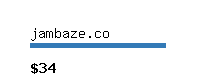 jambaze.co Website value calculator