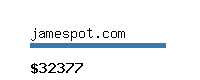 jamespot.com Website value calculator