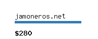 jamoneros.net Website value calculator