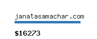 janatasamachar.com Website value calculator