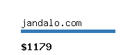 jandalo.com Website value calculator
