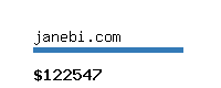 janebi.com Website value calculator