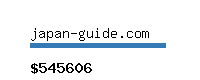 japan-guide.com Website value calculator
