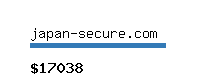 japan-secure.com Website value calculator