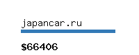 japancar.ru Website value calculator