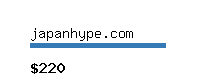 japanhype.com Website value calculator