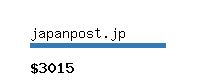 japanpost.jp Website value calculator