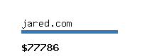 jared.com Website value calculator