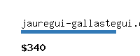 jauregui-gallastegui.com Website value calculator