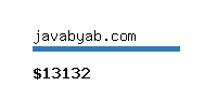 javabyab.com Website value calculator