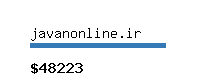 javanonline.ir Website value calculator