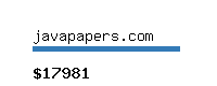 javapapers.com Website value calculator