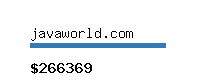 javaworld.com Website value calculator