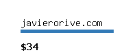 javierorive.com Website value calculator