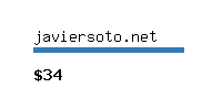 javiersoto.net Website value calculator