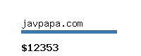 javpapa.com Website value calculator