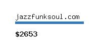 jazzfunksoul.com Website value calculator