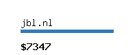 jbl.nl Website value calculator