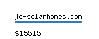 jc-solarhomes.com Website value calculator