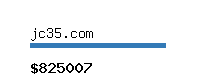 jc35.com Website value calculator