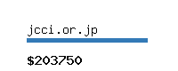 jcci.or.jp Website value calculator