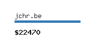 jchr.be Website value calculator