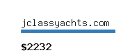 jclassyachts.com Website value calculator