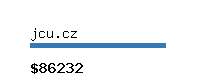 jcu.cz Website value calculator