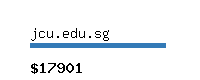 jcu.edu.sg Website value calculator