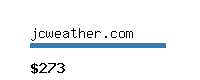 jcweather.com Website value calculator