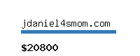 jdaniel4smom.com Website value calculator