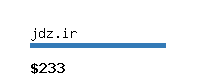 jdz.ir Website value calculator