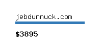 jebdunnuck.com Website value calculator