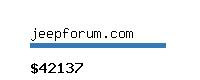 jeepforum.com Website value calculator