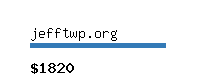 jefftwp.org Website value calculator