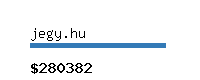 jegy.hu Website value calculator