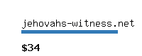 jehovahs-witness.net Website value calculator