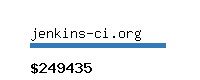 jenkins-ci.org Website value calculator