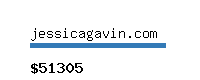 jessicagavin.com Website value calculator