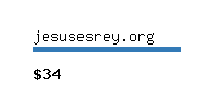 jesusesrey.org Website value calculator