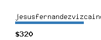 jesusfernandezvizcaino.com Website value calculator