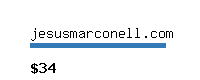 jesusmarconell.com Website value calculator