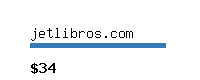 jetlibros.com Website value calculator