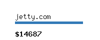 jetty.com Website value calculator