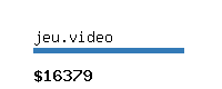 jeu.video Website value calculator
