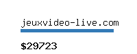 jeuxvideo-live.com Website value calculator