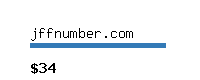 jffnumber.com Website value calculator