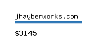 jhayberworks.com Website value calculator