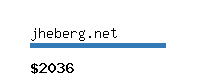 jheberg.net Website value calculator