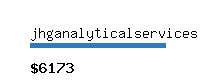 jhganalyticalservices.ie Website value calculator